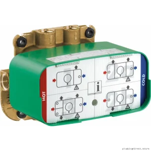 Axor 45710181 Thermostatic Valve Mounting Kit – Precise Temperature Control