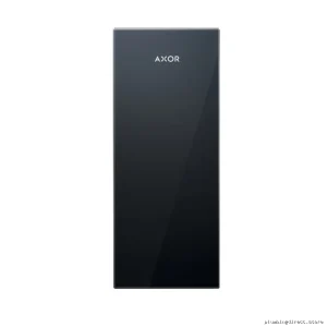 Axor MyEdition 245 Sleek Black Glass Plate for Bathroom - Model 47901600