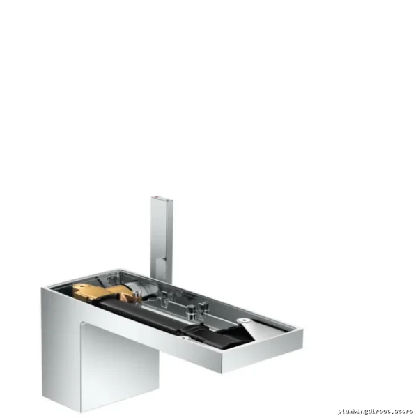 Chrome Finish Axor MyEdition 70 Single-Hole Bathroom Faucet with Plateless Design