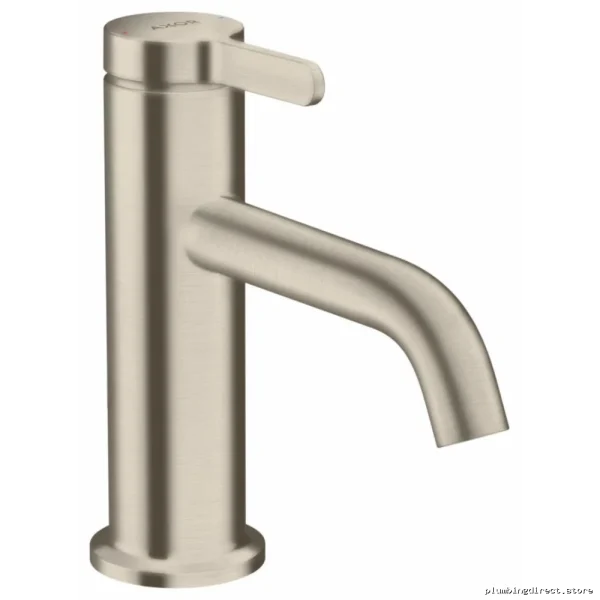Axor One 70 Single-Hole Bathroom Faucet Brushed Nickel Finish - Modern Bathroom Fixtures