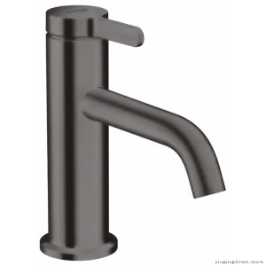 Axor One 70 Modern Single-Hole Bathroom Faucet - Brushed Black Chrome