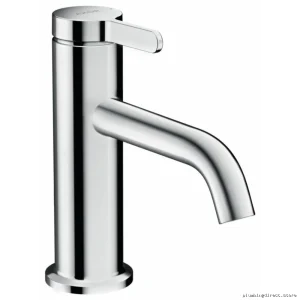 Axor One 70 Sleek Chrome Single Hole Contemporary Bath Faucet