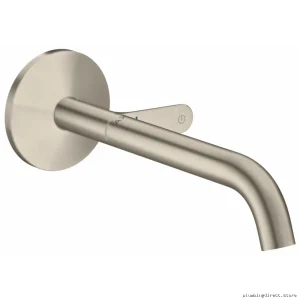 Axor One Wall Mount Bathroom Faucet Trim - Brushed Nickel Finish 48112821