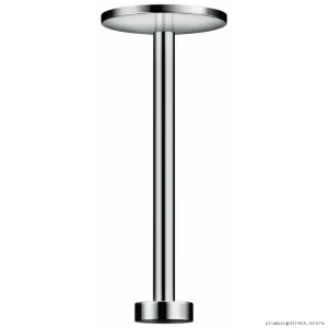 Axor One Chrome Ceiling Shower Arm & Flange for 2-Jet Heads