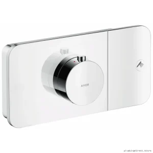 Axor One Single-Function Chrome Thermostatic Valve Trim - Modern Design Model 4571100
