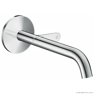 Axor One Sleek Chrome Wall Mount Faucet Trim - 48112001