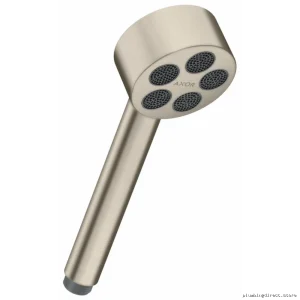 Axor One Water-Saving Handheld Showerhead 1.75 GPM Brushed Nickel