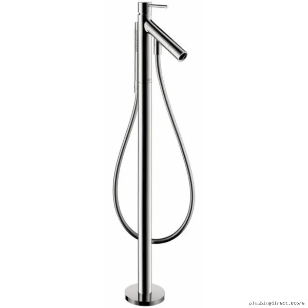 Axor Starck Chrome Free-Standing Tub Filler & Hand Shower Trim