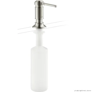 Axor Steel Soap Dispenser - Modern Montreux Design 42018801