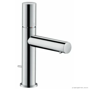 Axor Uno Modern Single-Hole Bathroom Faucet with Chrome Pop-Up Drain - Kitchen & Bath Fixture