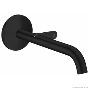 Axor Wall Mount Bathroom Faucet Trim Kit - Matte Black Finish