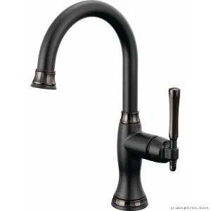 Tulham Bar & Prep Faucet - Premium Matte & Brilliance Black Onyx Finish 61058LF-BLBNX Brizo