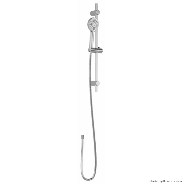 Basico Chrome 2-Spray Adjustable Shower Head with Slide Rail BF1760-110