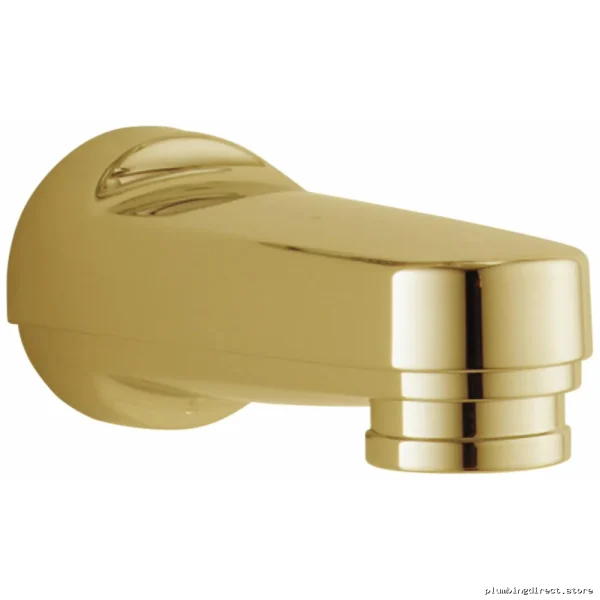 Bath Upgrade: Delta Polished Brass Tub Spout with Diverter