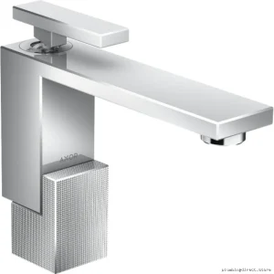 Bathroom Single Hole Faucet Axor Edge 130 Chrome 46011001