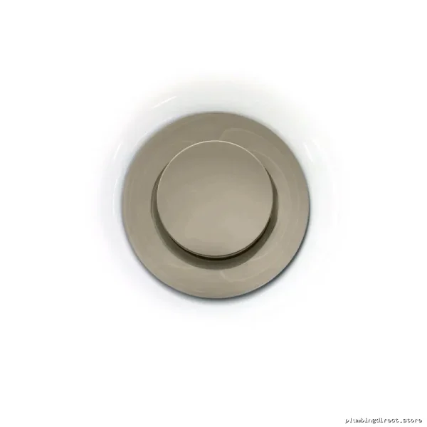Bathroom Sink Push Drain No Overflow – Brushed Nickel AC1322-120 by Kalia