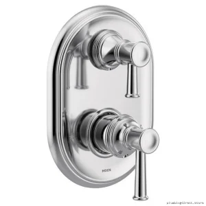 Belfield M-Core 3 Series Chrome Valve Trim with Integrated Diverter - UT3322 Moen