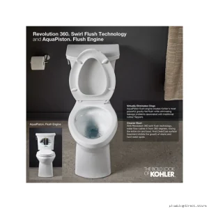 Betello 1.28 Gallon Flush Toilet Tank - White Model 20203-3 Kohler