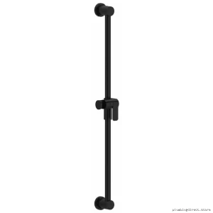Black 31-Inch Shower Grab Bar by Riobel - Secure Bathroom Safety Rail