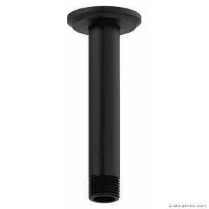 Ceiling Mounted Shower Arm with Round Escutcheon - Black 558BK RIOBEL