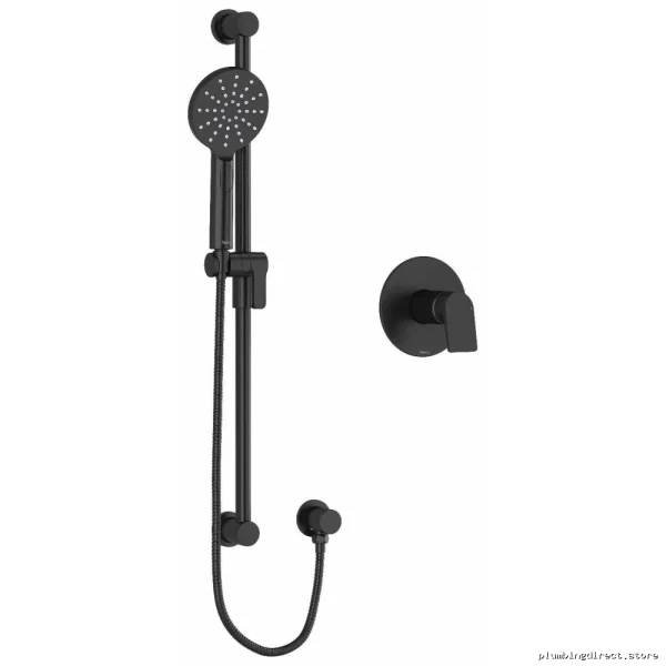 Black Ode RIOBEL Shower Faucet with Pressure Balance OD54BK