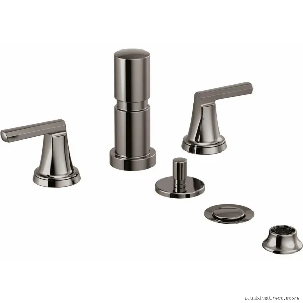 Black Onyx Bidet Toilet Lever Handle Kit - Brizo Levoir Collection - Image 2