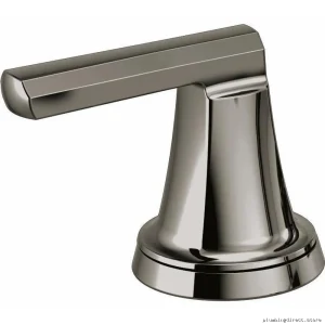 Black Onyx Bidet Toilet Lever Handle Kit - Brizo Levoir Collection