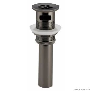 Brizo RP72412BNX Black Onyx Grid Strainer with Overflow for Modern Kitchens
