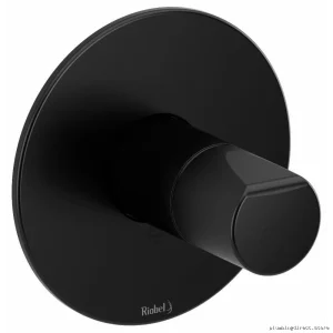 Pressure Balanced Shower Trim in Black - RioBel TPB51BK