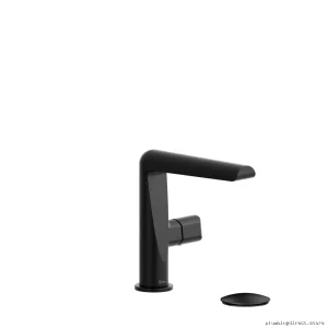 Black Single Hole Bathroom Faucet with Knob - 1.2 GPM Water Saving Design PBS01BK