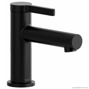 Black Single-Hole Bathroom Faucet - Riobel Pro COS00BK