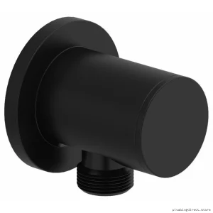 Wall-Mounted Bathroom Hand Shower Outlet - Black 775BK RIOBEL