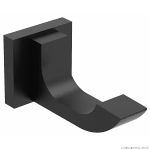 Black Zendo Robe Hook – Heavy-Duty Wall Hanger for Towels & Clothing
