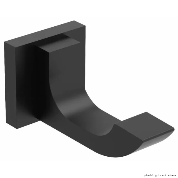 Black Zendo Robe Hook – Heavy-Duty Wall Hanger for Towels & Clothing