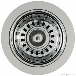 Blanco 406216 3.5-Inch Sink Strainer with 5-Tailpiece Drain System - Durable Stainless Steel