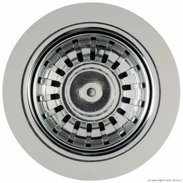 Blanco 406216 3.5-Inch Sink Strainer with 5-Tailpiece Drain System - Durable Stainless Steel
