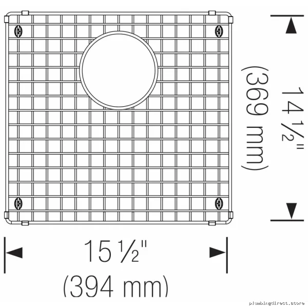 Blanco Stainless Steel Sink Protector Grid 402123 for Kitchen Sinks - Image 2