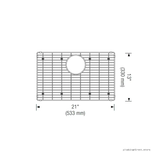 Blanco 402308 Durable Stainless Steel Sink Protector Grid - Image 2
