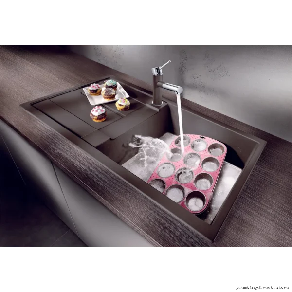 Blanco Cafe Silgranit 1 Bowl Sink with Drainboard