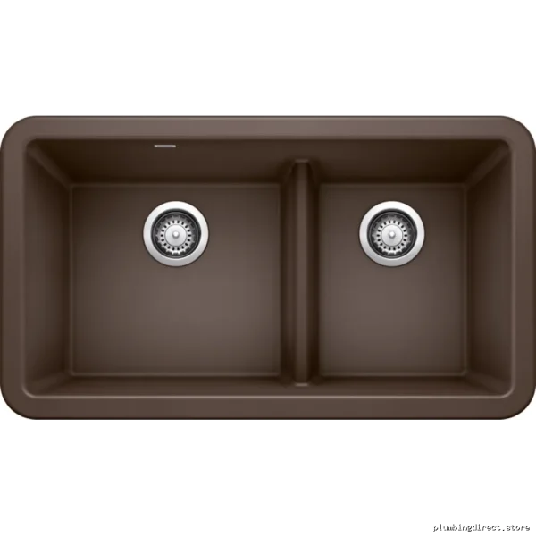 Blanco Cafe Silgranit Farmhouse Sink with Low Divide Bowl - Image 2