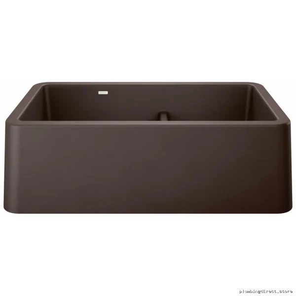 Blanco Cafe Silgranit Farmhouse Sink with Low Divide Bowl