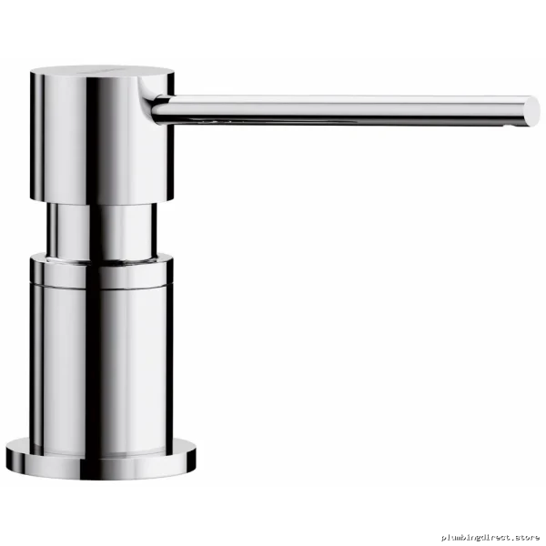Blanco Chrome Lato Soap Dispenser - Modern Kitchen Sink Accessory - Image 2