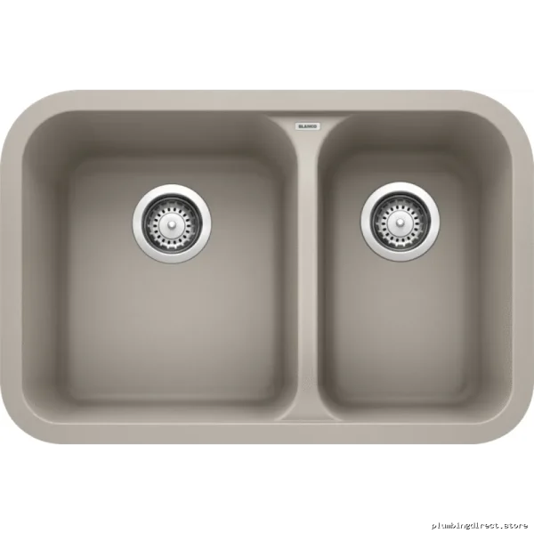 Concrete Gray Undermount Silgranit Sink - 1.5 Bowl Blanco 402288