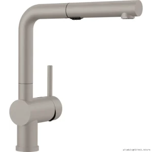 Linus Pullout Kitchen Faucet with Spray - Blanco Concrete 526375