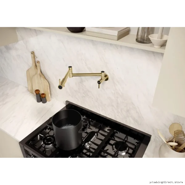 Blanco Culina II Satin Dark Steel Pot Filler Faucet 527487 - Image 2