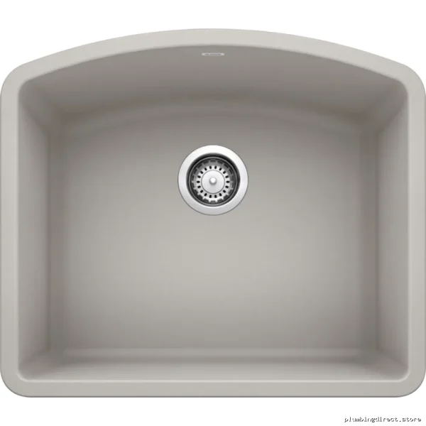 Blanco Diamond U Concrete Gray Silgranit Kitchen Sink
