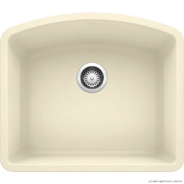 Blanco Diamond U Undermount Kitchen Sink - Biscuit Silgranit