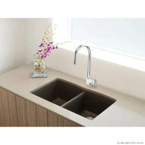 Blanco Double Bowl Undermount Silgranit Sink - Diamond U 2 Bowl Kitchen Model