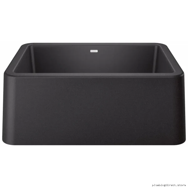 Farmhouse Apron Front Sink in Durable Silgrani – Anthracite Grey | Blanco
