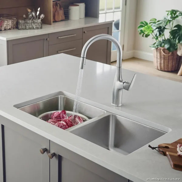 Blanco Formera U Stainless Steel Dual Bowl Undermount Kitchen Sink - Image 3